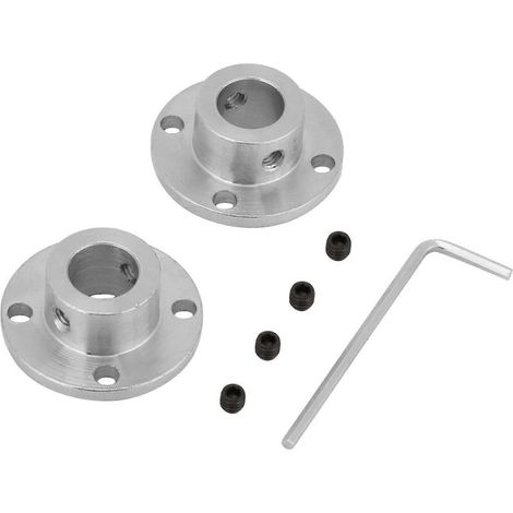 2 Stück M4-Flanschkupplung, Motorwellenkupplung, Innendurchmesser 12 mm, Außendurchmesser 18 mm