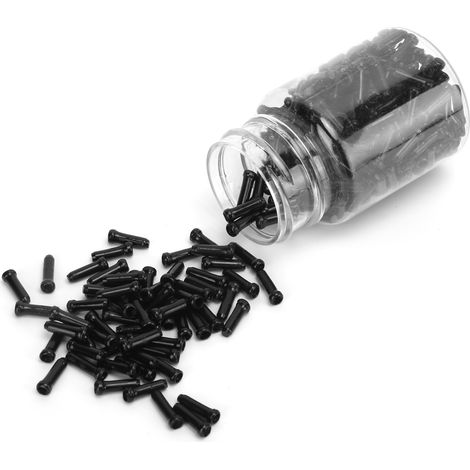 Capsules en alliage d'aluminium 12mm pour câbles de frein de vélo, 300 pièces, résistantes à la corrosion et durables (1/5)