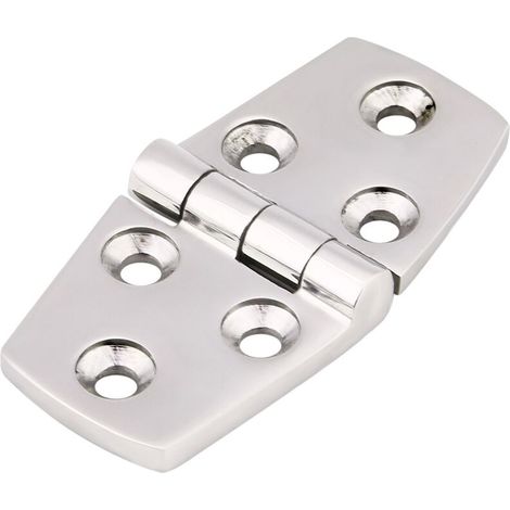 Charnière De Porte Marine En Acier Inoxydable 316, Résistante À La Corrosion, Finition Miroir Polie, Pour L'industrie (1/4)