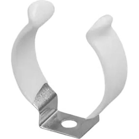 Clip luminaire, caoutchouc, T8, 5 pièces, pour tube lumineux (1/5)