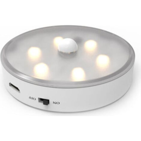 Lot de 3 lampes LED à détecteur de mouvement avec télécommande, idéales pour les escaliers, les chambres, les couloirs, les placards et la cuisine, lumière chaude