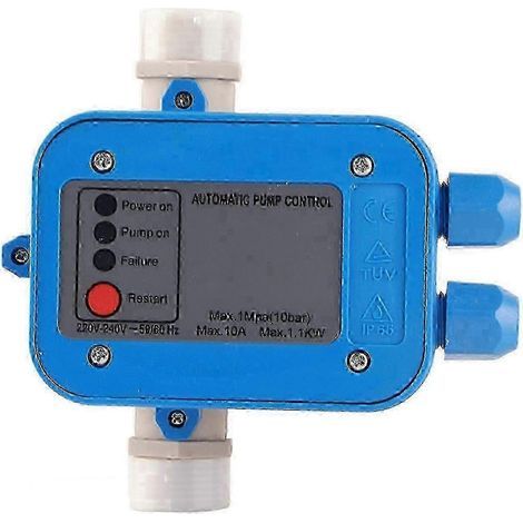 Interrupteur électronique de commande automatique de pompe à eau. utilisé pour dispositif de régulation de pression (1/5)