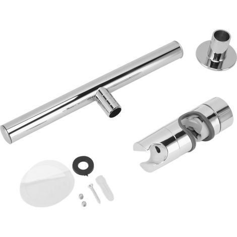 Support de pommeau de douche réglable en cuivre, ensemble de fixation pour barre de douche, pince coulissante de remplacement (1/5)