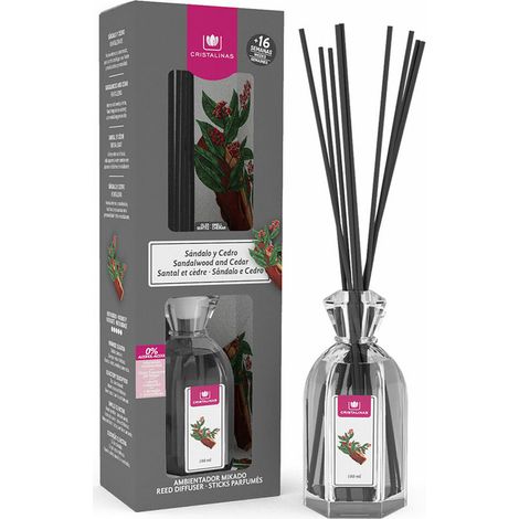 Bastoncini Profumati Cristalinas Sandalo-Cedro 180 ml
