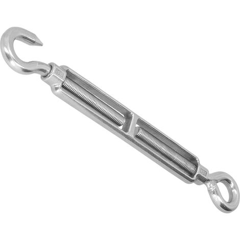 Tendeur de câble en acier inoxydable 304, M16, réglable, avec crochet et boulon, accessoires de gréement type OC (1/5)