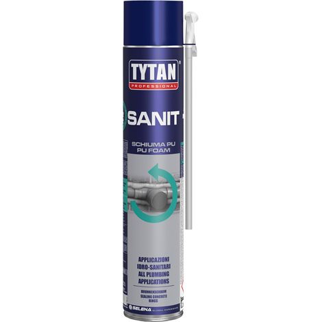 Schiuma poliuretanica Tytan Sanit multidirezionale ml. 750 (1/4)