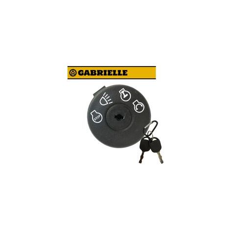 Tondeuse à gazon interrupteur d'allumage à 7 broches adapté pour 725-1741175566 925-1741, tracteur tondeuse à gazon avec interrupteur d'allumage à clé