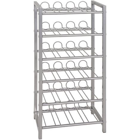 Porte bouteilles alu Dim : L34 x H72 x P22 cm (1/2)
