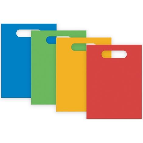 Papiertüten für Süßigkeiten, bunte Mischung, 4 Stück. (1/2)