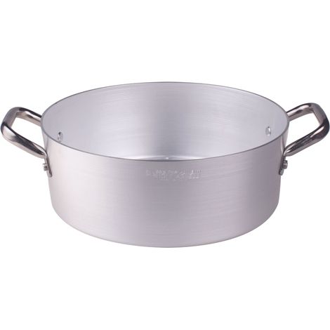 Agnelli CASSERUOLA BASSA 2 MANICI Ø cm. 28x10 h