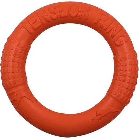 Anneau d'entraînement pour chien pour outil de laisse flottante de salle de sport en plein air et outil de jeu interactif Frisbee, anneau d'entraînement flottant Eva(orange) (1/5)