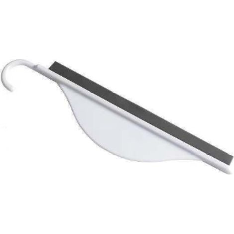 Raclette Pour Vitre - Lame En Silicone Souple Et Épaisse - Pour Salle De Bain Miroir Cuisine Évier Fenêtre Voiture Carrelage - 1 Pièce (1/5)