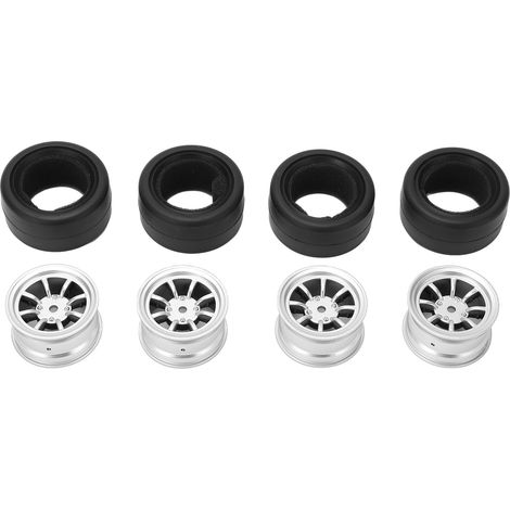 4-teiliges Set aus 12-mm-Messingnaben für RC-Gummireifen, verbesserte Ersatzteile für das ferngesteuerte Auto WPL D12 (1/5)