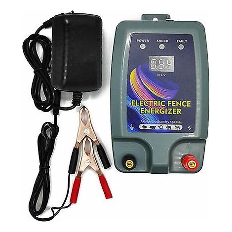 Ranch Electronic Fence High Voltage Pulse Host Cattle and Sheep Energy Amplifier Livestock Protection Electronic Fence