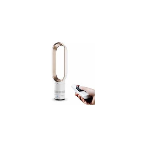 Ventilateur colonne doré ultra silencieux 16 pouces – Moteur en cuivre – Bruit 48 dB – Télécommande 5 m – 3 vitesses – Sécurisé pour enfants (1/4)