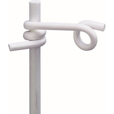 Beaumont – Lot de 50 isolateurs queue de cochon 10 mm – PVC haute résistance – Pour piquets métal ou fibre de verre – Isolation optimale (1/3)