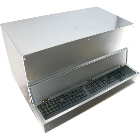 Pondoir galvanisé ramassage extérieur 2 cases