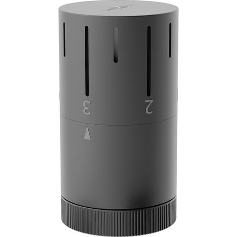 Mexen Uni-Term testa termostatica per termosifone, antracite - W908-005-66 (1/2)