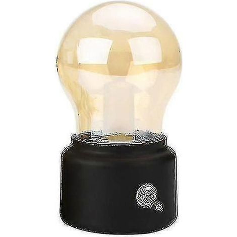 Veilleuse, éclairage d'ambiance, ampoule LED classique, lampe de bureau noire, 2021 (1/5)
