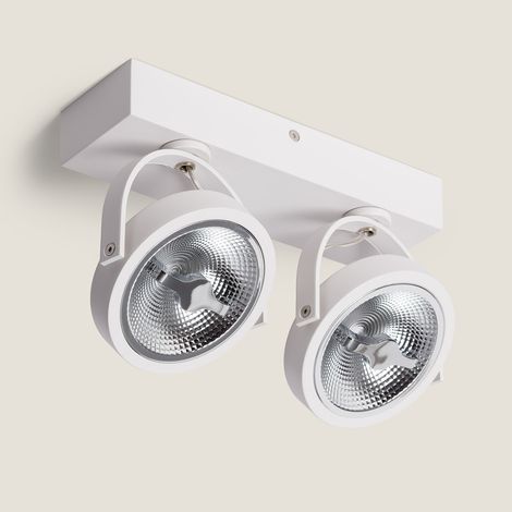 LED-Strahler 30W CREE Oberfläche Schwenkbar AR111 Dimmbar Weiss 3000K Warmweiß