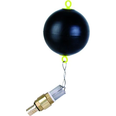 T.I.P. Ballschwimmer mit Fußventil für Zisternenpumpe Tauchpumpen (1/4)