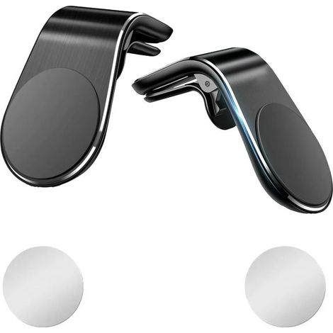Soporte magnético para teléfono de coche de 2 piezas para rejilla de ventilación, compatible con el soporte magnético para teléfono de coche Ooono No1/No2 (1/5)