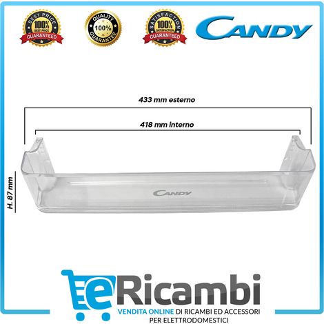 Balconcino / mensola bottiglie inferiore - Frigorifero, congelatore - CANDY - 3281763662734400494
