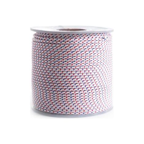 Wurfschnur aus Nylon. 4,5 mm Durchmesser x 100 m. 16-strängige Schnur. (1/5)