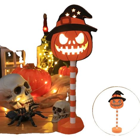 Lumière de nuit d'Halloween, design étanche, utilisation polyvalente en intérieur et en extérieur, B (1/2)