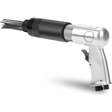 Air Dérouilleur à Aiguilles, 19 Aiguilles 3000 TR/Min Pistolet à Aiguilles Dérouilleur Décapeur Pneumatique à Aiguilles 1/4" 10 CFM 35 cm (1/4)
