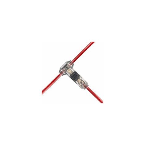 12 Stück T-Stecker für 20/22 AWG Elektrokabel, Schnellspleiß-Kabelstecker für Auto, Licht, Audio - Crezuo