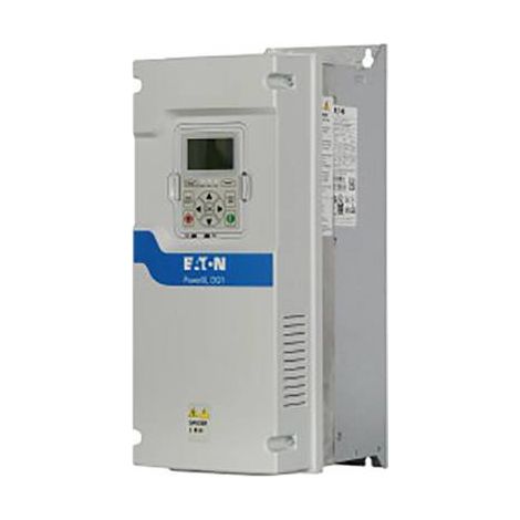 Convertisseur de fréquence triphasé 480 V 16 A filtres CEM transistor de freinage interne degré EATON DG1-34016FB-C54C (1/3)