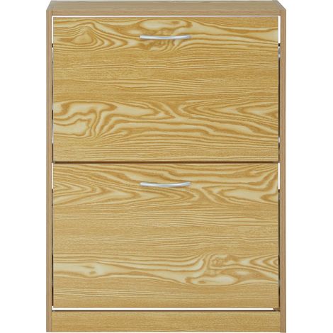 Premier Housewares 2 Tier Shoe Cabinet (1/5)