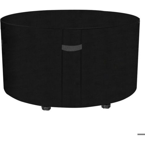 Housse Pour Table De Jardin Ronde - Imperméable Anti-UV - Tissu Oxford 300D - Diamètre 120 cm Hauteur 75 cm - 1 Pièce (1/5)