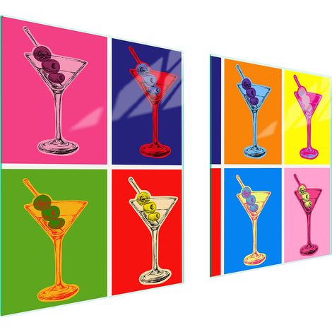 Plaque de protection en verre pour poêle 85x52 colorée (1/5)