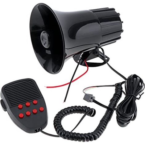 Sirena potente de 12 V para coches y camiones - Sonido de 150 dB, fácil instalación (1/5)