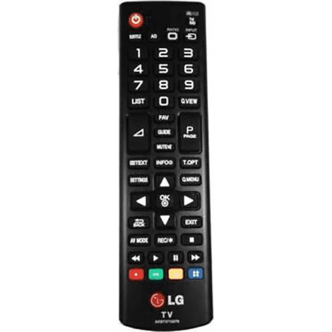 TELECOMMANDE TV POUR TV AUDIO TELEPHONIE LG - AKB73715679