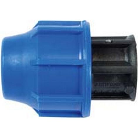 5PZ RACCORDO A COMPRESSIONE TAPPO FEMMINA PN16 - ø mm.63