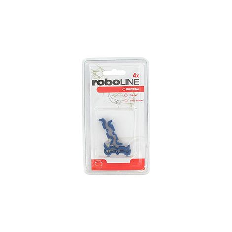 Blister De 4 Raccords De Connexion Câble/chargeur à Sertir Pour Tondeuses Robot. Pour Tout Câble électrique De Section 3,4mm².