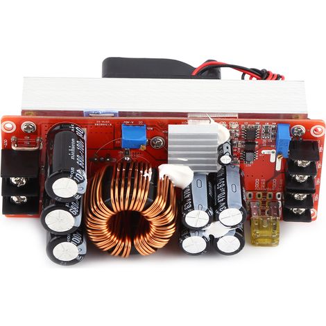 1500W 30A DC-DC-Aufwärtswandler-Netzteilmodul, Eingang 10-60V, Ausgang 12-90V (1/5)