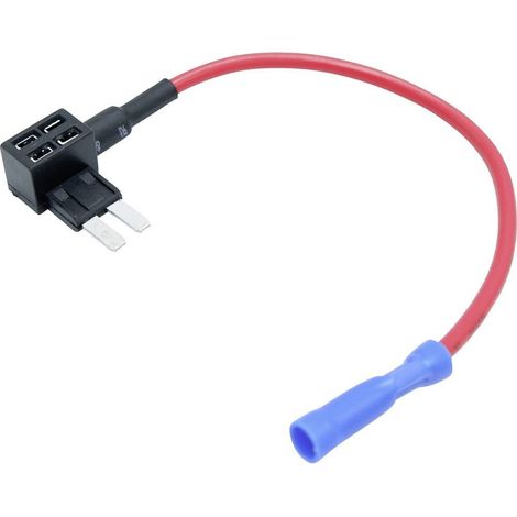 TRU COMPONENTS Adattatore fusibile piatto Micro fusibili a lama Poli LP 15 A 1 pz. (1/2)