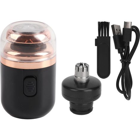 Rasoir électrique portable multifonction à 9 têtes magnétiques, mini tondeuse pour homme, usage maison et salon (1/5)