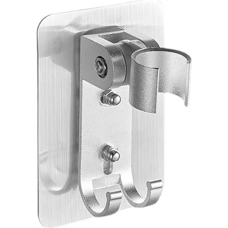 Support Douche Sans Percage, Support Douchette, Solide, Fixation Pommeau de Douche, Support Mural de Remplacement (1/4)