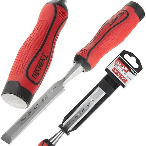 Cincel plano de carpintero de 18 mm CrV (10/60) (1/4)