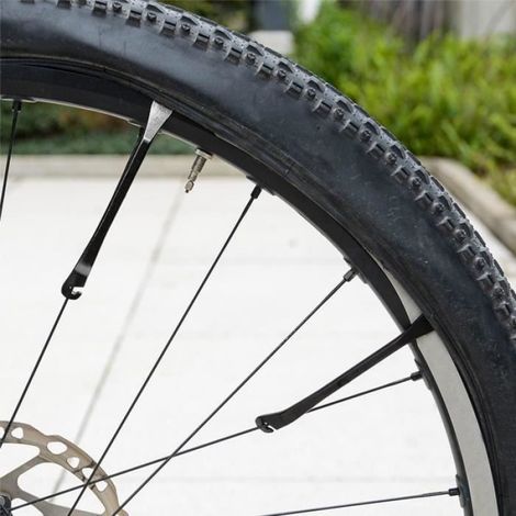Démonte Pneu Vélo - Acier Carbone Haute Résistance - Pour Réparation Pneu VTT Route Urbain - Lot de 3 (1/4)