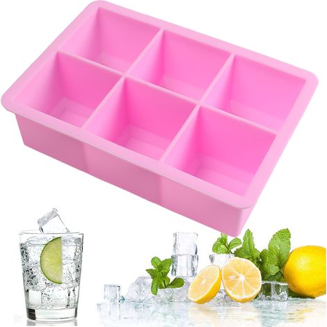 Moule À Glace Réutilisable - En Silicone Alimentaire - Pour Cocktails Et Whisky - 12 Compartiments - Empilable (1/5)