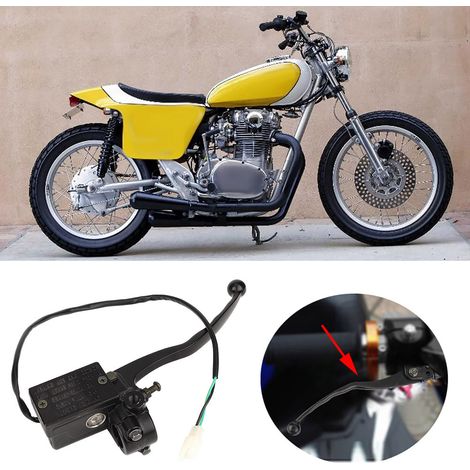 Levier de frein et embrayage droit pour moto, compatible YZR1000 et YZR750, avec maître-cylindre et support. (1/5)