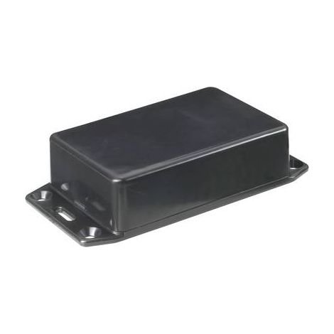HAMMOND ELECTRONICS 1591GFLBK 1591GFLBK CONTENITORE EURO 121 X 94 X 34 ABS NERO 1 PZ.