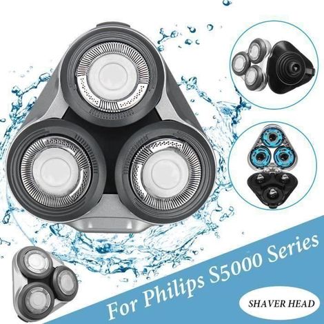 Tête de rasoir compatible pour Philips Série 5000 S5070 S5100 S5400 S5420 S5570 (1/4)