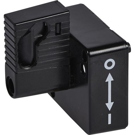 Poignée latérale de rechange pour interrupteur-sectionneur Vistop 32A noir LEGRAND 980280 (1/2)